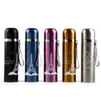stainless steel simple portable thermos cup